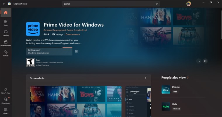 Download Amazon Prime on Laptop