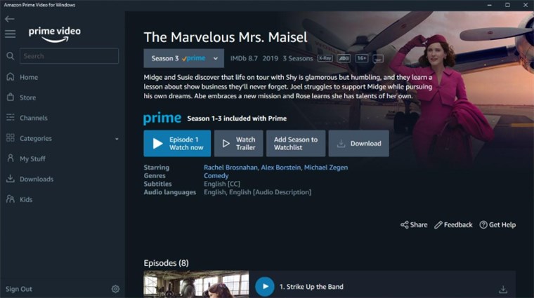 Download Amazon Prime Videos on Laptop